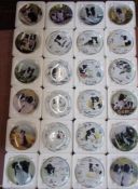 Danbury Mint collector's plates 'The Border Collie' and calendar plates