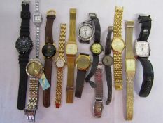 Selection of unboxed watches including Nike, Accurist, Pierre Cardin etc