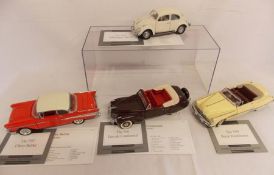 1967 Volkswagen Beetle - 1957 Chevy BelAir - 1941 Lincoln Continental and 1949 Buick Roadmaster