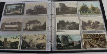 Album of approximately 201 early 20th century and later Skegness postcards