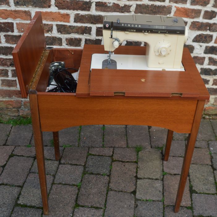 Singer electric sewing machine table