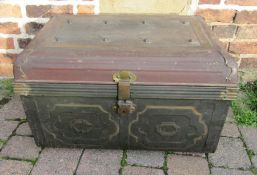 Early 20th Century tin trunk