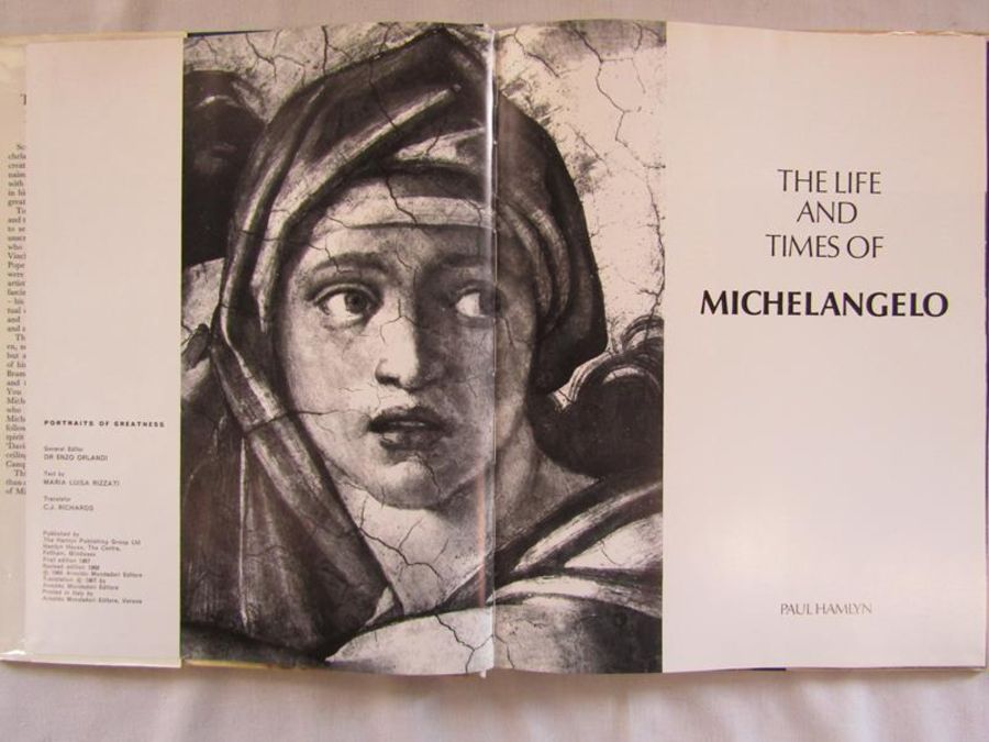 The Life and Times part book collection of artists including Michelangelo, Chopin etc and WHSmith - Image 4 of 6