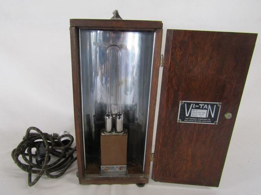 The Thermal Syndicate Ltd - Vi-Tan - Mercury vapour lamp circa 1936 (collectors item, not for use)