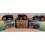 2 Fordson Major Die-cast model (one with damage) and Fordson Power Major (damaged)