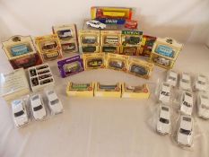 LLedo Days Gone By cars, Autoclub vehicles and new Dinky Rover 3500 plastic toy cars