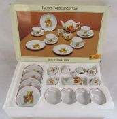 Boxed Steiff doll's tea service - Porcelain - Barle 1904