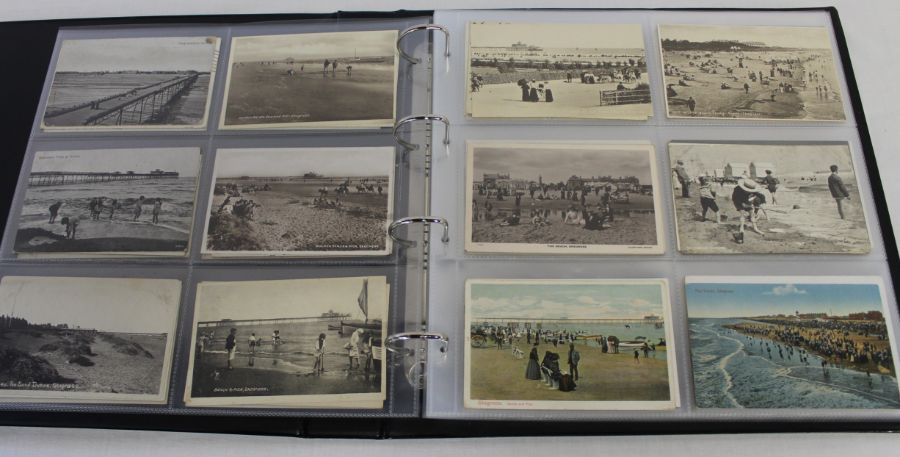 Album of approximately 201 early 20th century and later Skegness postcards - Image 3 of 3