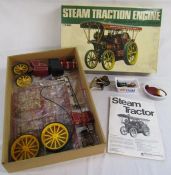 Bandai steam traction engine 1/16 model kit ' Garrett 1919 (part made)