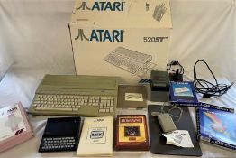Atari 520ST, ZX81, joystick, mouse, games etc