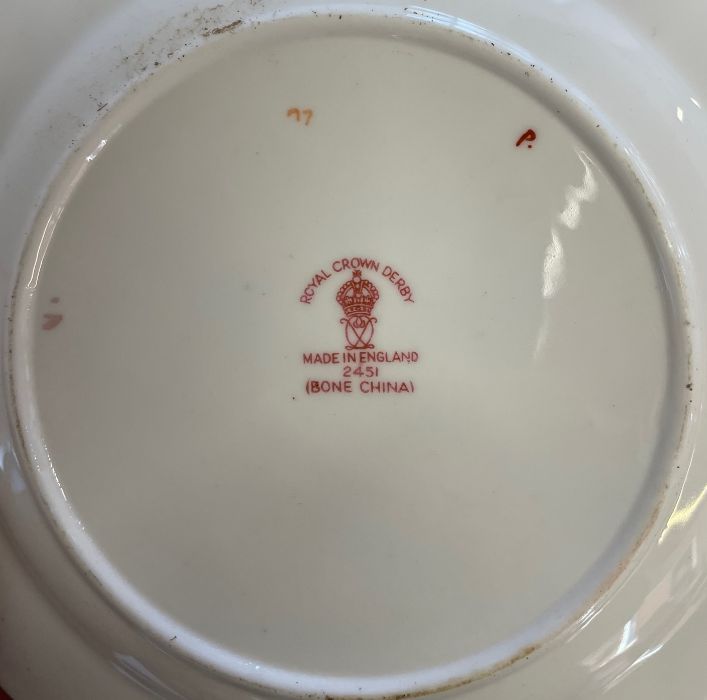 Selection of tea cups, saucers, plates, sandwich plates etc, including Royal Crown Derby and - Image 3 of 3