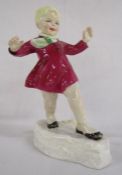 Royal Worcester 'January' figure modelled by F.G Doughty (3452)
