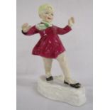 Royal Worcester 'January' figure modelled by F.G Doughty (3452)