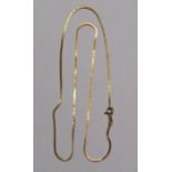 18ct gold necklace - total weight 4.8g