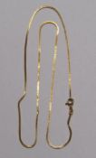 18ct gold necklace - total weight 4.8g