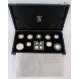 The Queen's 80th birthday collection in silver - coin set
