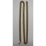 15ct gold belcher guard chain - total weight 30.9g
