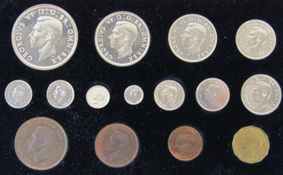 The London Mint Office 1937 Specimen Coins set - Image 3 of 4