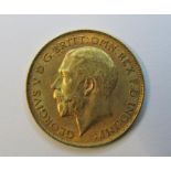 George V 1913 half sovereign