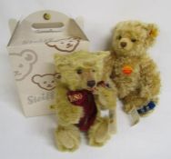 Steiff 2003 038976 & 2005 660870 anniversary bears