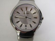 Gents Rado Diastar Switzerland wristwatch, the circular dial set with date aperture, with original