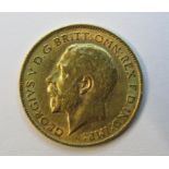 George V 1914 half sovereign