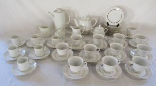 Noritake Gloria tea service and Thomas Germany coffee set