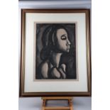 Georges Rouault: aquatint plate 16 from Miserere series, "The society lady fancies that she has a