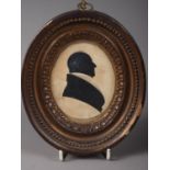 An early 19th century portrait miniature, inscribed verso Lt Col Henry John Kearning, 8.5cm x 7.5cm,