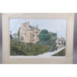Niki McHaig: three signed limited edition etchings, Scottish castles, and a collection of