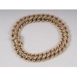 A 9ct gold fancy link bracelet, 13.7g