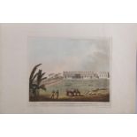 Lieut James Hunt: pub Orme, two early 19th century aquatints, "A House at Bankipore, the residence