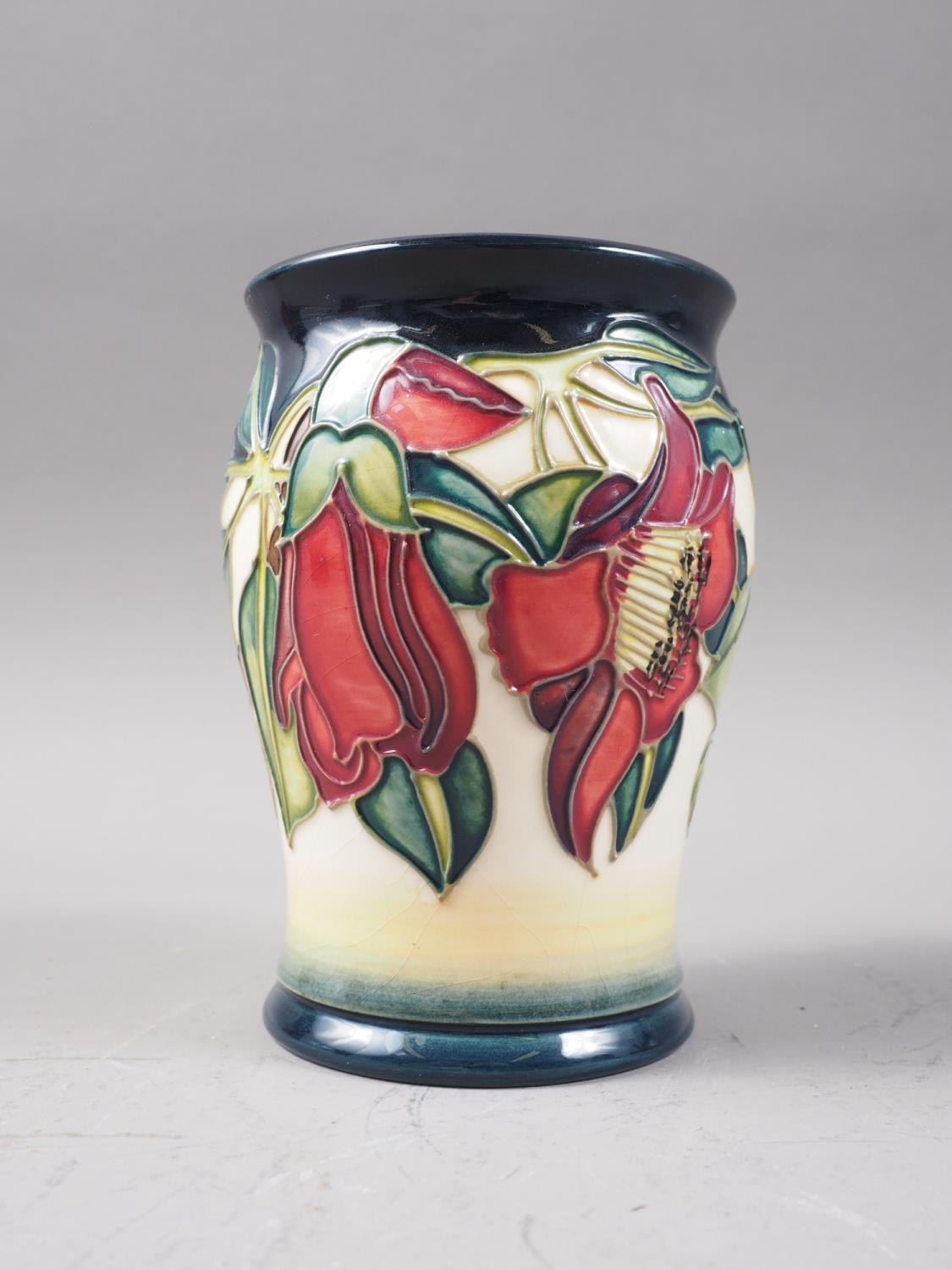 A Walter Moorcroft baluster vase, 5 1/2" high