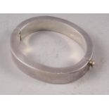 A Pascal at Liberty heavy silver bangle, 1.8oz troy approx