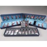 Six W Britain Ceremonial Collection Accessory Sets, comprising "Sentry Box and Scots Guard"