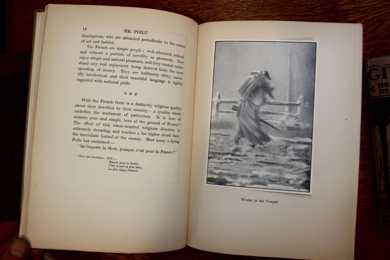 Newham: "Gippo or the Jester in Egypt", one vol illust, 1919, and Herbert Ward: "Mr Poilu", one - Image 2 of 2