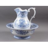 A Spode blue and white limited edition, 577/750 signature collection "Antique Vase" pattern toilet