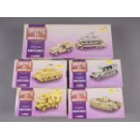 Five Corgi WWII collection limited edition die-cast "The Desert Campaigns of North Africa"