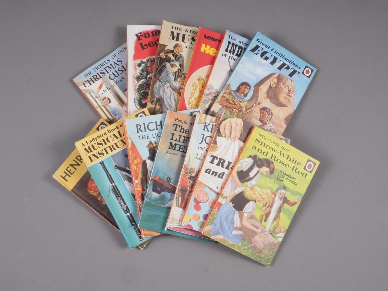 A collection of Ladybird books, including "The Story of Music" and "Tiptoes, The Mischievous - Image 2 of 2