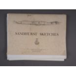 Joan Wanklyn: a folio of "Sandhurst Sketches", text by General Sir Cecil Blacker with extra prints