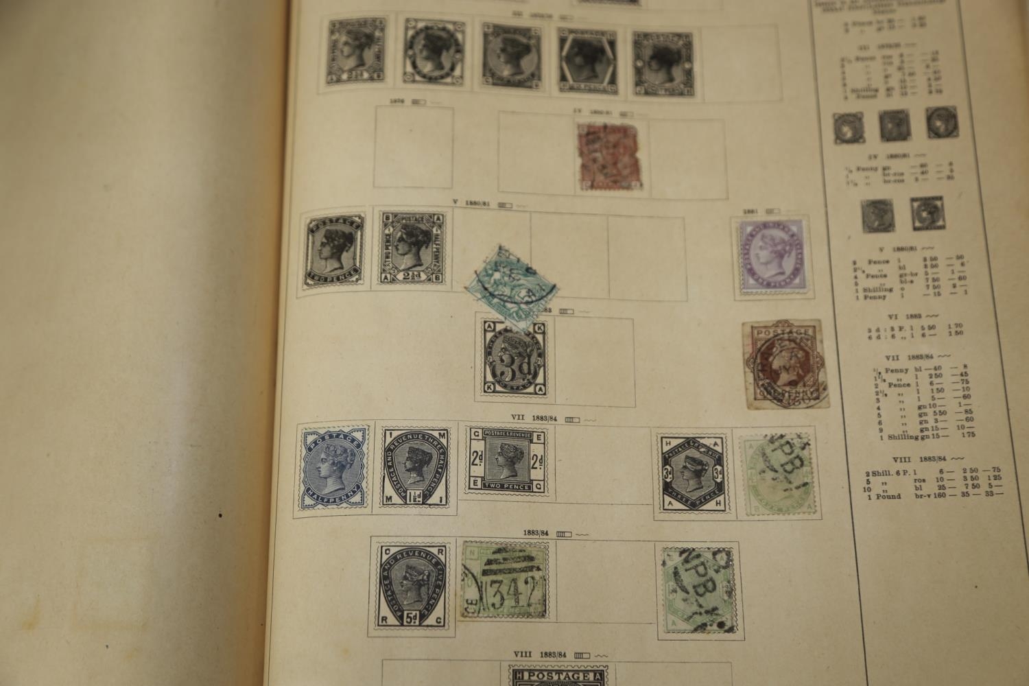 An album of late 19th/early 20th century world stamps, a collection of loose stamps and first day - Image 3 of 4