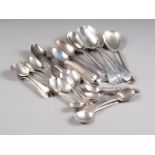 A selection of silver flatware, various, 42oz troy approx