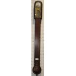 A 19th century mahogany stick barometer for restoration