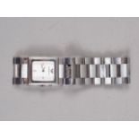 A gentleman's Emporio Armani wristwatch with stainless steel bracelet