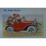 Austin Seven 1923 - 1939. An album of monochrome and colour postcards, some photographs, various