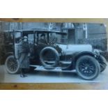 FIAT - Vintage Period and Later. A folder of mostly postcards and postcard size images, most period,