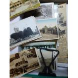 Fordingbridge. A file box of colour and monochrome postcards of the town in Hampshire, to include