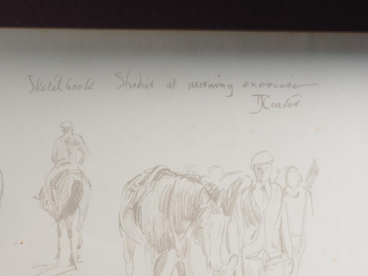 Tom Coates: a signed limited edition colour print, "Sketchbook Studies", 19/100, a similar signed - Image 3 of 10