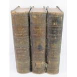 Book (3 vols) : ' A CYCLOPEDIA of AGRICULTURE, Practical and Scientific, in which the theory,