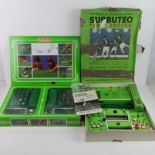 Subbuteo; two boxes sets in play worn condition.
